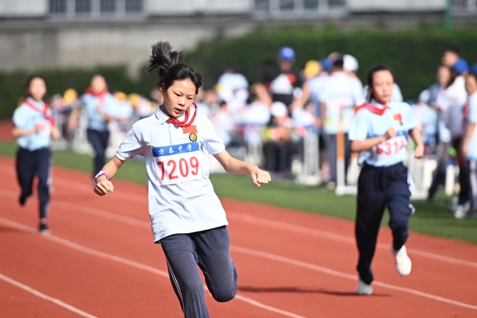 健体魄习礼俗促团结展风采2019学年方泰中学秋季运动会